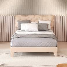 Goflame Double King Size Beige