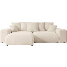 ALTDECOR ESKAR-L Beige Sofa 256cm 4-Sitzer