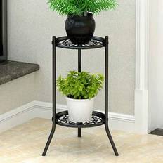Shein Vintage 2-Tier Metal Plant Display Stand
