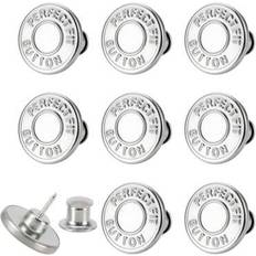 Shein 8 Stück 17mm Jeans Knöpfe 17mm