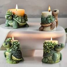Candle Making Shein 3D Silicone Turtle Mold Withstands