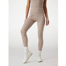 Dame - Leopard Strømpebukser & Stay-ups Guess Monogram Legging Uld Legging - Beige