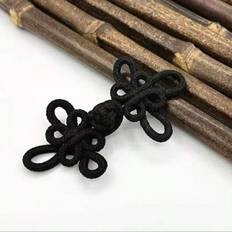 Yarn & Needlework Supplies Shein Retro Handmade Metal Wire Flower Design Buttons