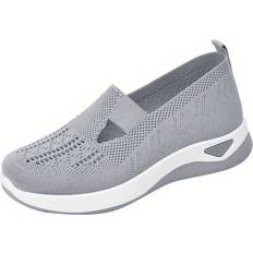 Shoes Temu Orthopedic Slip-On Walking Shoes Lightweight - Black/Grey
