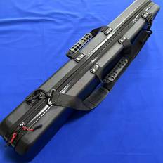 Black Abs Billiard Cue Case 2-3 Half-size