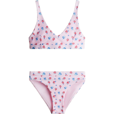 Polyamide Swimwear H&M Girls V-neck Bikini - Pink