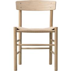 J39 mogensen Fredericia Furniture J39 Soaped Oak Køkkenstol 77cm