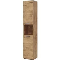 Vicco Mobile Bagno Alto Luna Quercia Wotan 37 x 190 cm