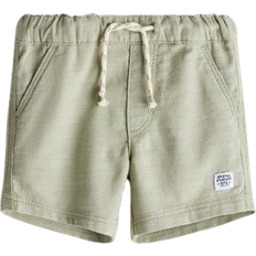 H&M Twill Shorts - Light Khaki Green ( 1261359003)