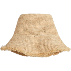 H&M Straw Bucket Hat - Light Beige