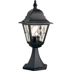 Metal Pole Lighting Elstead Lighting Norfolk Black Gate Lamp 44cm