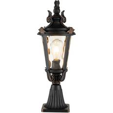 Elstead Lighting Baltimore Medium Weathered Bronze Gate Lamp 56cm