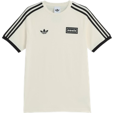 Beige - Women T-shirts adidas Tour 3-Stripes-t-shirt - Cream White