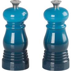 Le Creuset Blåa Kryddkvarnar Le Creuset Mini - Deep Teal Pepparkvarn, Saltkvarn 11cm