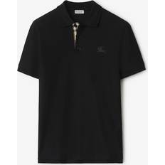 Burberry Cotton Polo Shirt - Black