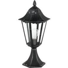 Eglo Navedo Black/Silver Patina Gårdlampe 47cm