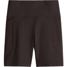 H&M Pocket Detail Sports Cycling Shorts - Dark Brown