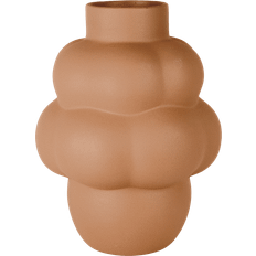 Louise Roe Balloon 04 Petit Sanded Ocker Vase 18cm