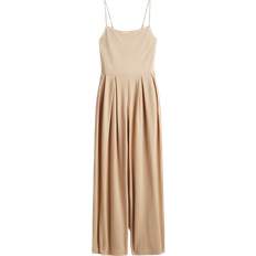 H&M Women Jumpsuits & Overalls H&M Pleated Jumpsuit - Beige