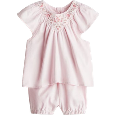 Sonstige Sets H&M Baby 2-Piece Linen-Blend Set - Pink
