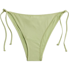 H&M Tie Tanga Bikini Bottoms - Light Dusty Green