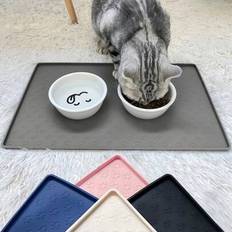 Shein Silicone Paw Detail Pet Placemat Dog Pads