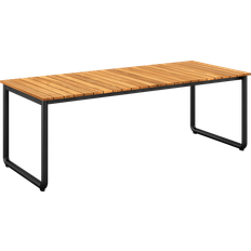 SACKit Haveborde Havemøbler SACKit Patio Dining Table 210x90 cm Teak Aluminium