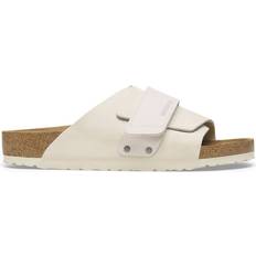 Birkenstock Kyoto Nubuck/Suede Leather - Antique White