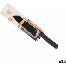 MasterChef Black Silver 18 cm Kitchen Knife Pack 24