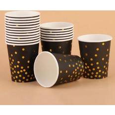 Shein 20pcs Disposable Paper Cups 9oz 250ml