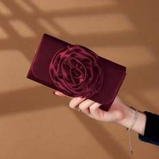 Rose Gold Clutches Shein Rose Shape Evening Bag Clutch Handbag - Novelty
