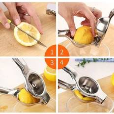 Shein Manual Citrus Juicer Handheld Lemon Squeezer Juice Press