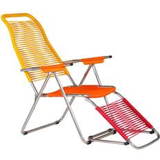 Spaghetti Solstol Pop Fiam Yellow Orange Red Orange Aluminium