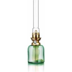Glas Oljelampor Karlskrona Lampfabrik Skeppsholmen Jadegrön Oljelampa 35cm
