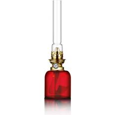 Karlskrona Lampfabrik Skeppsholmen Ruby Red Olielampe 35cm
