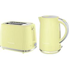 Yellow Kettles Russell Hobbs Eden Lemon Yellow Kettle Toaster 27363BU
