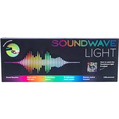 Sound Wave Logo LED Novelty Light Black