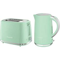 Russell Hobbs Electric Kettles - Green Russell Hobbs Eden Pistachio Green Kettle Toaster 27364BU