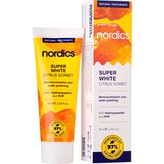 Naturlig Hydroxiapatit Tandkräm Super White Citrus Sorbet 75 ml