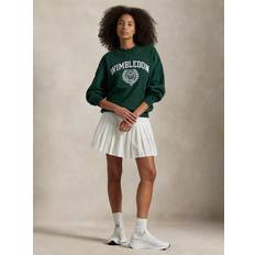 Gröna - Tennis Tröjor Ralph Lauren Wimbledon Capsule Sweatshirt Med Stor Logga Framtill - Grön