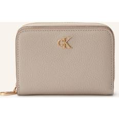 Geldbörsen & Schlüsseletuis Calvin Klein Minimal Monogrm Lthr Med Flap Zi - Braun