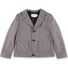 Blazers Bonpoint Kids Gregoir Tweed Jacket - Grey