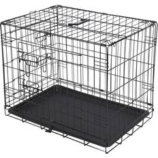Pet Zone Kæledyr Pet Zone Hundebur Foldbar 63 x 44 x 51 cm