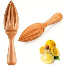 Shein Natural Lemon Beechwood Citrus Juicer Juice Press