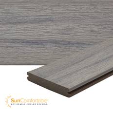 Timber Trex Select Millstone Grooved Composite Deck Board 1 in x 6 in x 20 ft