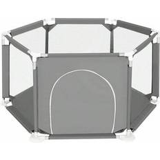Shein 6 Sides Playpen By House Round Zipper Door