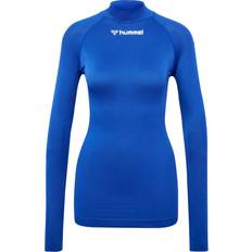 Hummel Svedundertøj Hummel Funktionsbluse Comfort 2.0 Mockneck Baselayer - True Blue