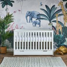 Obaby cot bed OBaby Evie Cot Bed White With Drawer
