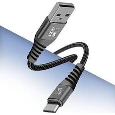 USB Cable 2A Braided Nylon 1.2m
