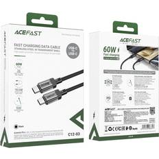 C12 USB-C PD 60W 1.2m Cable